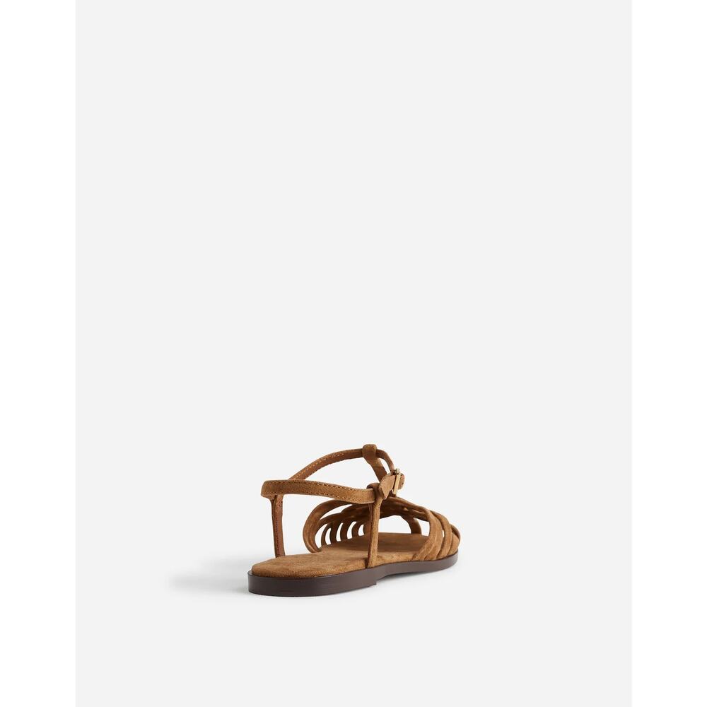 Madewell Womens The Milano Fisherman Sandal Comfort Leather Cumin Size 10 NWOB - Picture 4 of 11